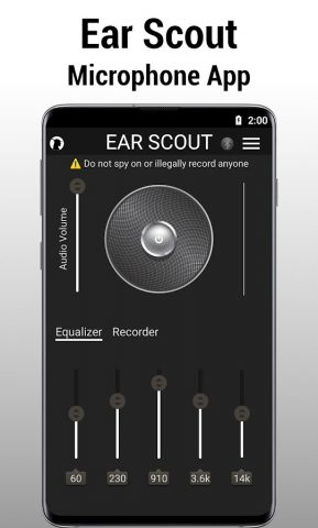 Ear Scout для Android — скриншот 1