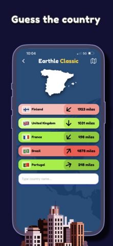 Earthle Global Geography Games для iOS — скриншот 1