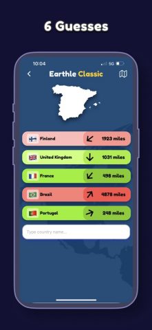 Earthle Global Geography Games для iOS — скриншот 3
