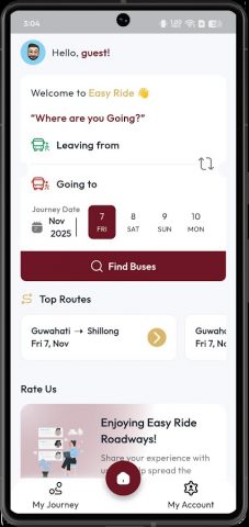 Easy Ride для Android — скриншот 2