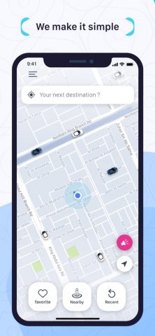 Ego | The Ride Hailing App для iOS — скриншот 1