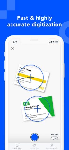 Eight: Business Card Manager для iOS — скриншот 4