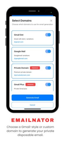 Emailnator — Temp Mail для iOS — скриншот 2