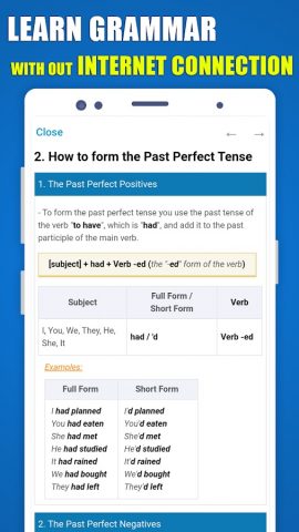 English Grammar Exercises Test для Android — скриншот 3
