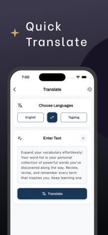 English Tagalog Translator для iOS — скриншот 3