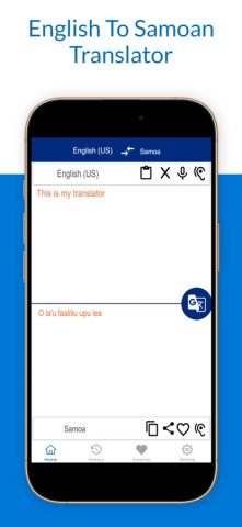 English To Samoan Translation для iOS — скриншот 2