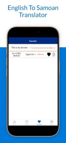 English To Samoan Translation для iOS — скриншот 4