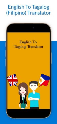English To Tagalog Translation для iOS — скриншот 1
