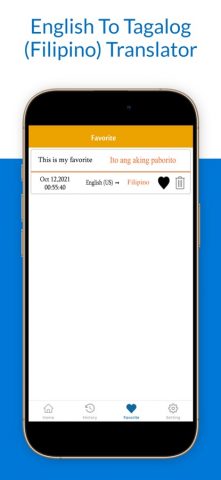 English To Tagalog Translation для iOS — скриншот 5