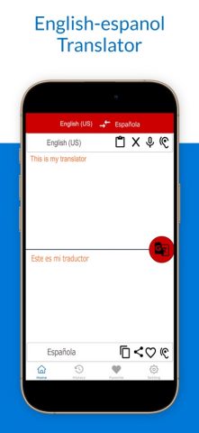 English-espanol Translator для iOS — скриншот 2