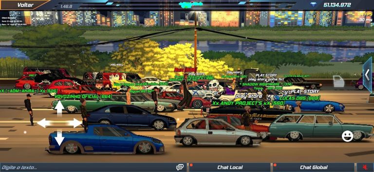 Estilo BR: Online Drag Racing для Android — скриншот 1