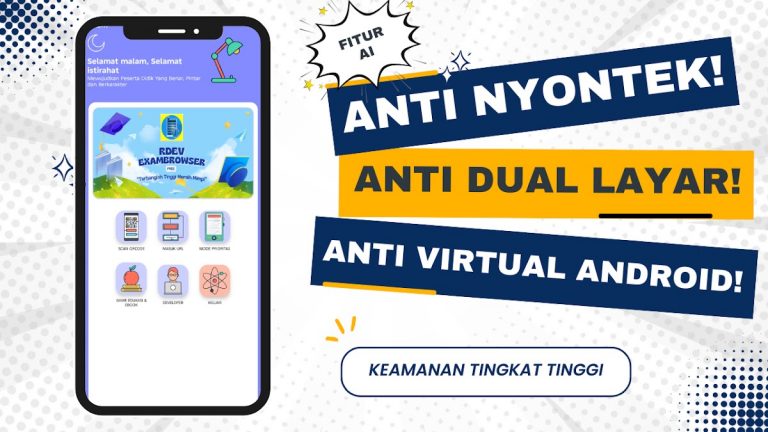 Exam Browser 2025 — Exambro для Android — скриншот 1