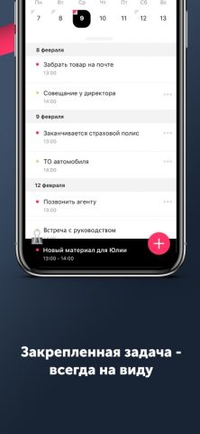 Ежедневник iPlan-органайзер для iOS — скриншот 4