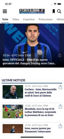 FCInter1908 для iOS — скриншот 1