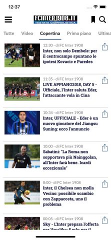 FCInter1908 для iOS — скриншот 2