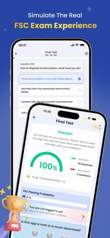 FSC Practice Test 2026 для iOS — скриншот 3