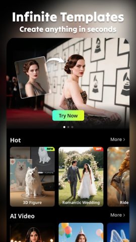 MorphMe: AI Photo Video Maker для Android — скриншот 4