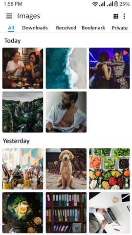 Файловый менеджер для Android — скриншот 2