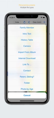 Family Tree для iOS — скриншот 1