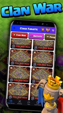 Fanatic App for Clash of Clans для Android — скриншот 5