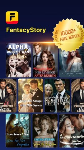 FantacyStory: novels, fictions для Android — скриншот 1