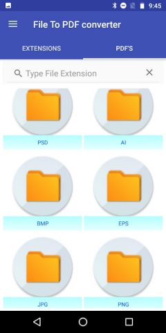 File to PDF Converter(AI, PSD) для Android — скриншот 5