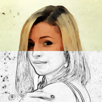 Фильтр эскиз рисунок Карандаш для iOS