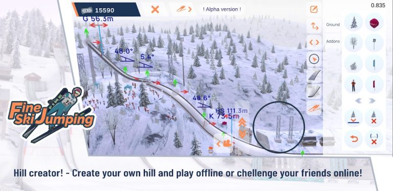 Fine Ski Jumping для Android — скриншот 4