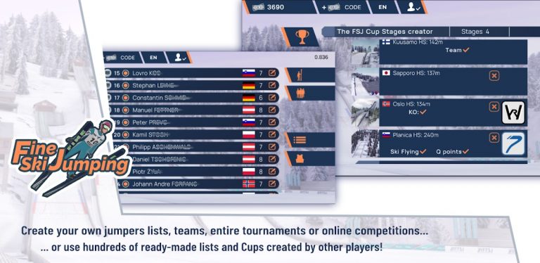 Fine Ski Jumping для Android — скриншот 5