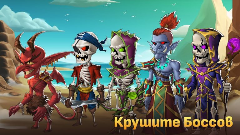 Firestone — кликер idle RPG для Android — скриншот 2
