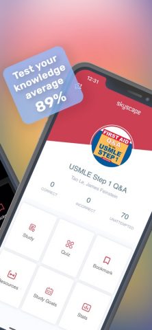 First Aid QA for USMLE Step 1 для iOS — скриншот 2