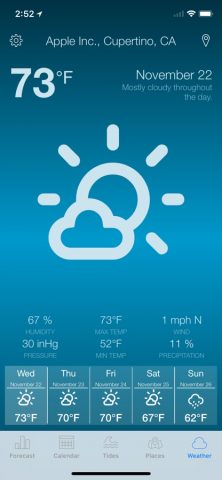 Fishing & Hunting Solunar Time для iOS — скриншот 5