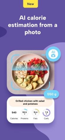 Fitatu AI Calorie Counter для iOS — скриншот 2