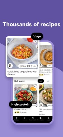 Fitatu AI Calorie Counter для iOS — скриншот 3