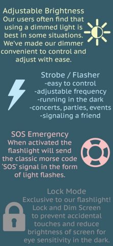 Flashlight ⊜ для iOS — скриншот 1