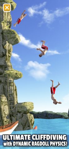 Flip Diving для iOS — скриншот 1