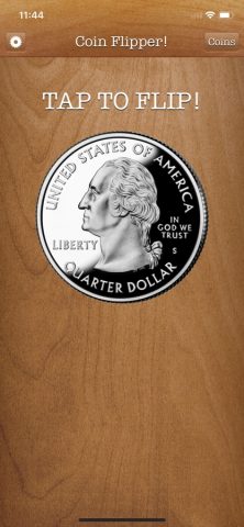 Flip a Coin App для iOS — скриншот 5