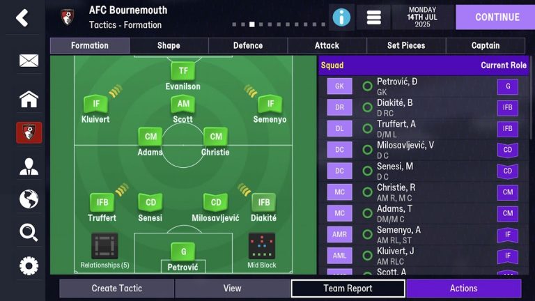 Football Manager 26 Mobile для Android — скриншот 3