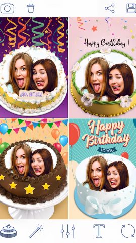 Фото на День Рождения для Android — скриншот 3