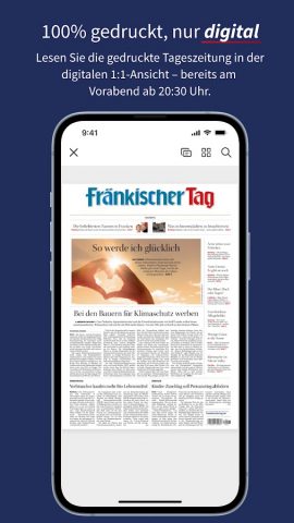 Fränkischer Tag E-Paper для Android — скриншот 2