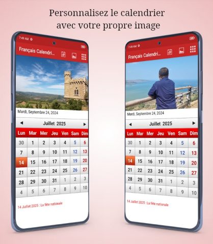 Français Calendrier 2026 для Android — скриншот 3