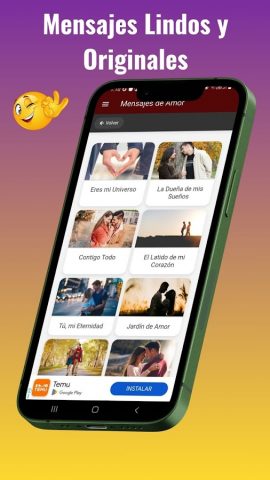 Frases para Conquistar Amor для Android — скриншот 5