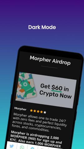 FreeAirdrop — Crypto Airdrops для Android — скриншот 2