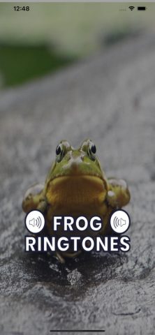 Frog Sounds Ringtones для iOS — скриншот 1