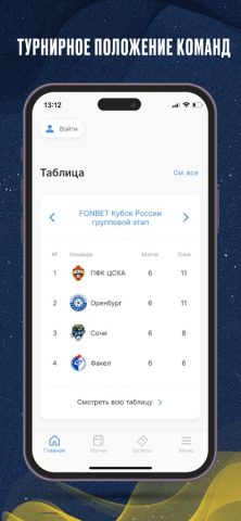 Футбольный клуб «Сочи» — скриншот 3
