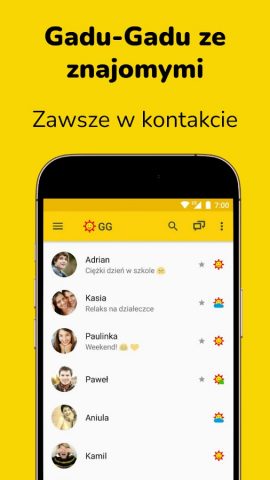 GG — Komunikator для Android — скриншот 2