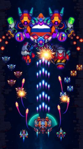 Galaxiga: Galaxy Arcade Game для Android — скриншот 2