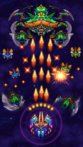 Galaxiga: Galaxy Arcade Game для Android — скриншот 3
