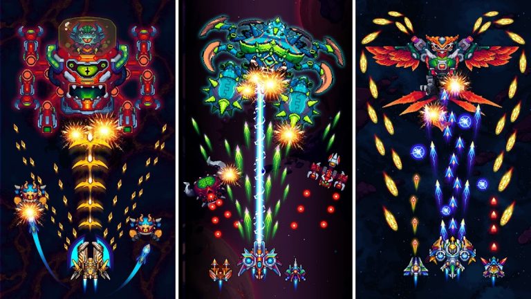 Galaxiga: Galaxy Arcade Game для Android — скриншот 5