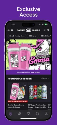 Gamer Supps для iOS — скриншот 2